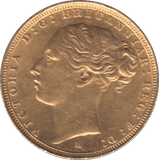 1884 SOVEREIGN ( UNC ) - SOVEREIGN - Cambridgeshire Coins