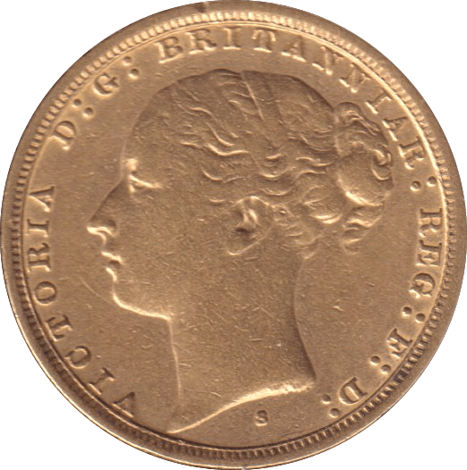 1884 SOVEREIGN ( VF ) - SOVEREIGN - Cambridgeshire Coins