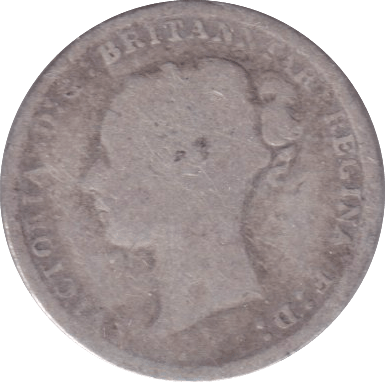 1884 THREEPENCE ( FAIR ) - THREEPENCE - Cambridgeshire Coins