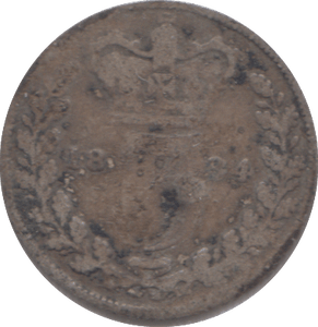 1884 THREEPENCE ( FAIR ) - THREEPENCE - Cambridgeshire Coins