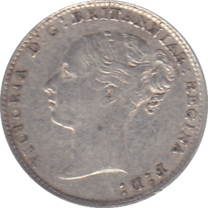 1884 THREEPENCE ( GVF ) - THREEPENCE - Cambridgeshire Coins