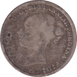 1884 THREEPENCE ( NF ) - THREEPENCE - Cambridgeshire Coins