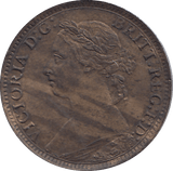 1885 FARTHING ( AUNC ) - FARTHING - Cambridgeshire Coins