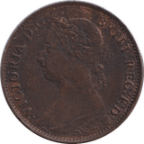 1885 FARTHING ( EF ) - FARTHING - Cambridgeshire Coins