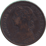 1885 FARTHING ( FINE ) - FARTHING - Cambridgeshire Coins