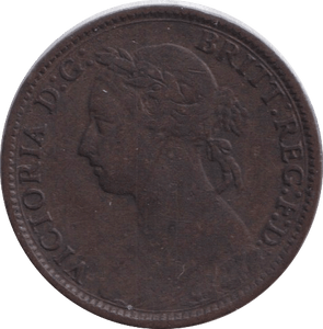 1885 FARTHING ( FINE ) - FARTHING - Cambridgeshire Coins