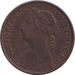 1885 FARTHING ( GF ) - FARTHING - Cambridgeshire Coins