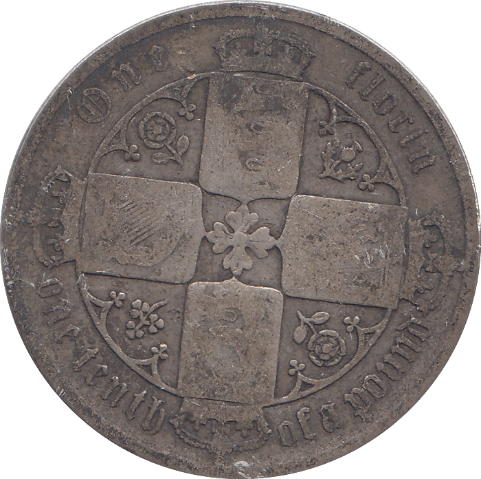 1885 FLORIN ( F ) - WORLD COINS - Cambridgeshire Coins