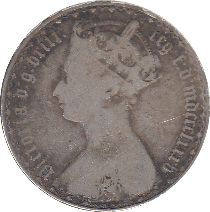 1885 FLORIN ( FINE ) - FLORIN - Cambridgeshire Coins