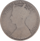 1885 FLORIN ( FINE ) - FLORIN - Cambridgeshire Coins