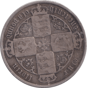 1885 FLORIN ( FINE ) - FLORIN - Cambridgeshire Coins