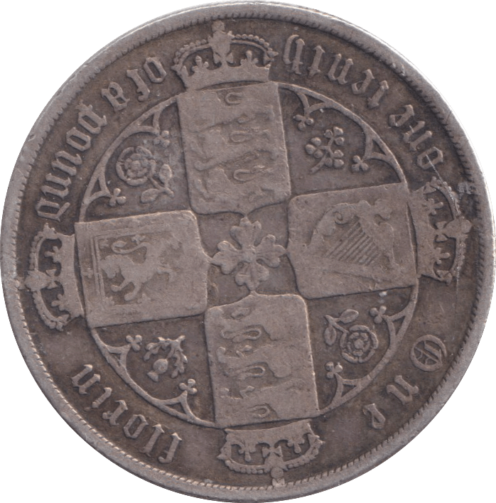 1885 FLORIN ( FINE ) - FLORIN - Cambridgeshire Coins
