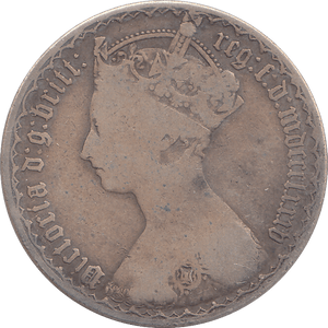 1885 FLORIN ( FINE ) - FLORIN - Cambridgeshire Coins