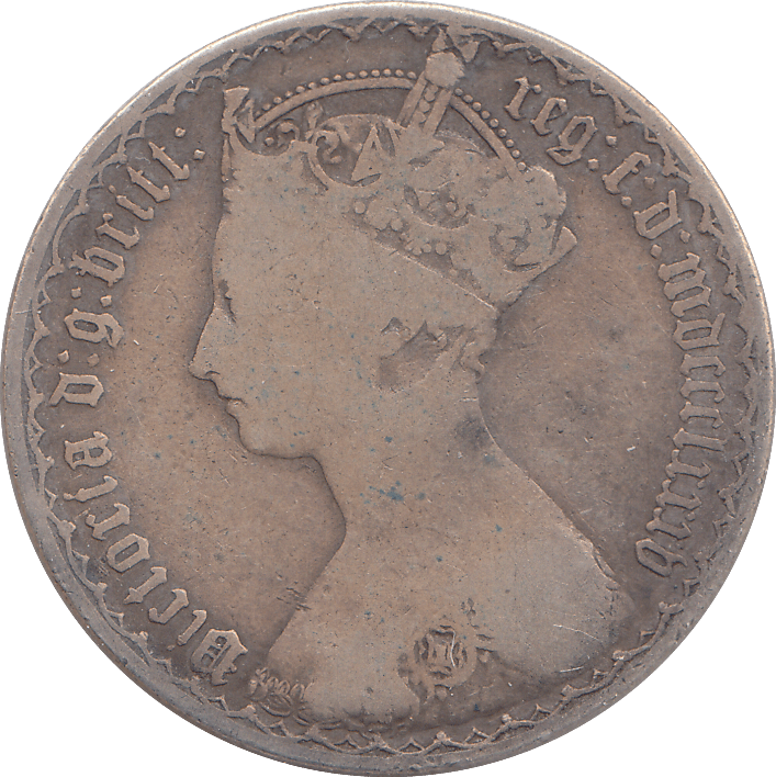 1885 FLORIN ( FINE ) - FLORIN - Cambridgeshire Coins