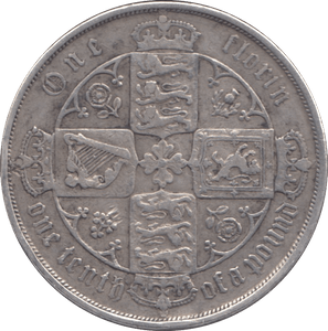 1885 FLORIN ( GF ) - FLORIN - Cambridgeshire Coins