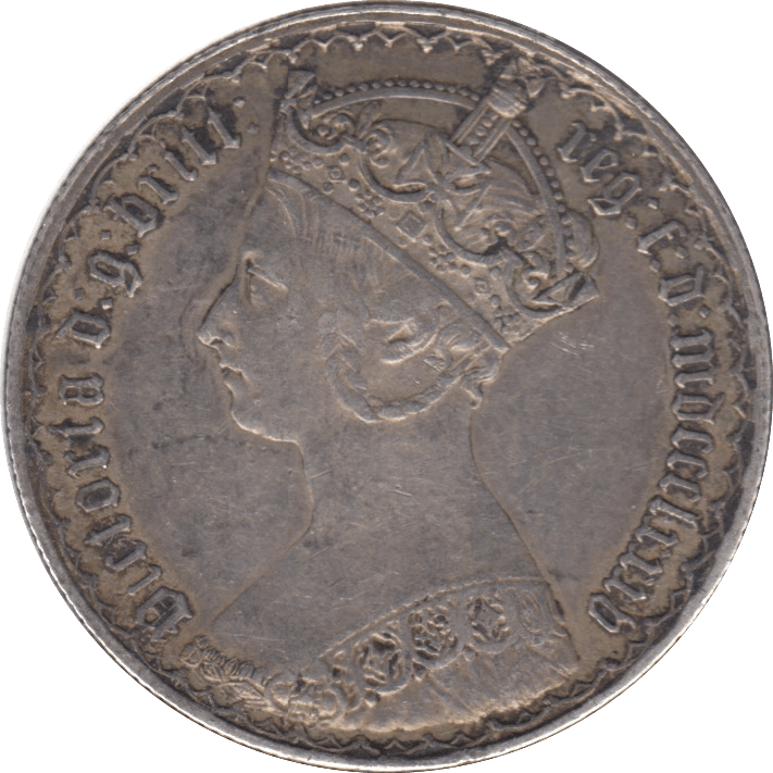 1885 FLORIN ( VF ) - FLORIN - Cambridgeshire Coins