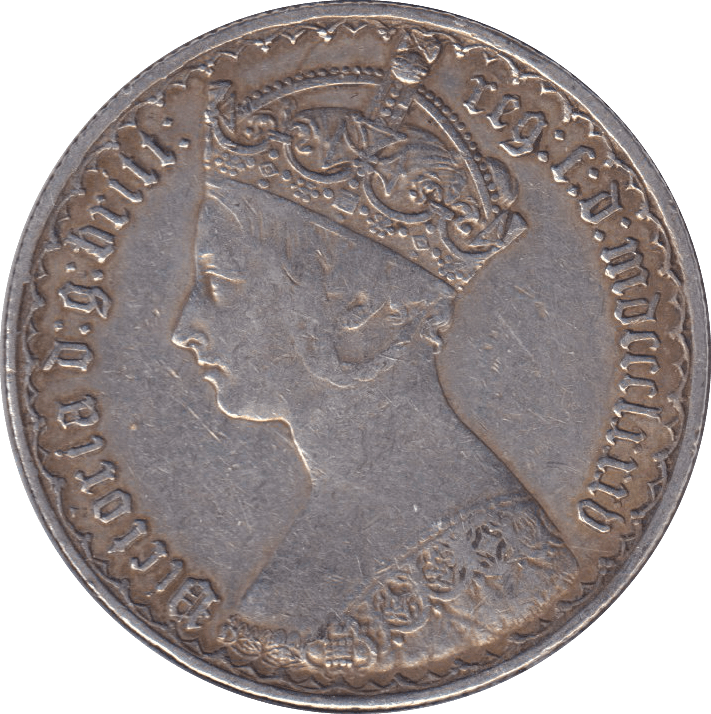 1885 FLORIN ( VF ) - FLORIN - Cambridgeshire Coins