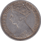 1885 FLORIN ( VF ) - FLORIN - Cambridgeshire Coins