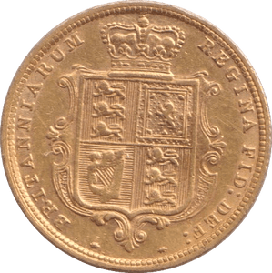 1885 GOLD HALF SOVEREIGN ( EF ) - HALF SOVEREIGN - Cambridgeshire Coins