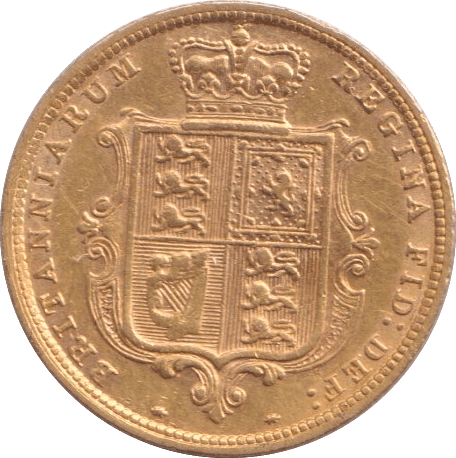 1885 GOLD HALF SOVEREIGN ( EF ) - HALF SOVEREIGN - Cambridgeshire Coins