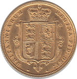 1885 GOLD HALF SOVEREIGN ( EF ) - Half Sovereign - Cambridgeshire Coins