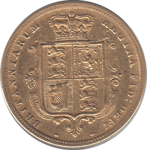 1885 GOLD HALF SOVEREIGN ( EF ) - Half Sovereign - Cambridgeshire Coins