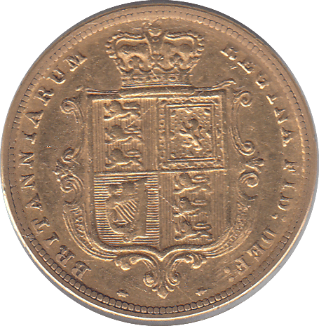 1885 GOLD HALF SOVEREIGN ( EF ) - Half Sovereign - Cambridgeshire Coins