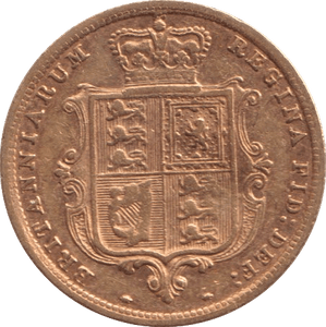 1885 GOLD HALF SOVEREIGN ( VF ) - HALF SOVEREIGN - Cambridgeshire Coins