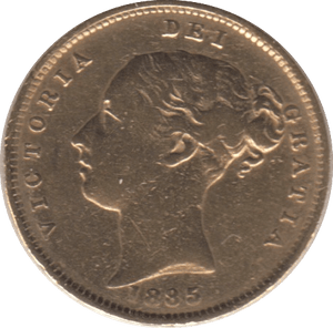 1885 GOLD HALF SOVEREIGN ( VF ) - Half Sovereign - Cambridgeshire Coins