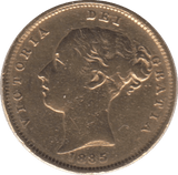 1885 GOLD HALF SOVEREIGN ( VF ) - Half Sovereign - Cambridgeshire Coins