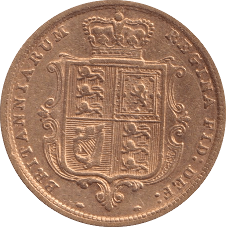 1885 GOLD HALF SOVEREIGN ( VF ) - HALF SOVEREIGN - Cambridgeshire Coins