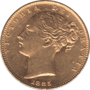 1885 GOLD SOVEREIGN ( AUNC )MELBOURNE MINT - SOVEREIGN - Cambridgeshire Coins