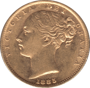 1885 GOLD SOVEREIGN ( EF ) SYDNEY MINT - SOVEREIGN - Cambridgeshire Coins