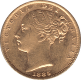 1885 GOLD SOVEREIGN ( EF ) SYDNEY MINT - SOVEREIGN - Cambridgeshire Coins
