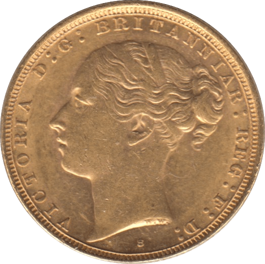 1885 GOLD SOVEREIGN ( EF ) SYDNEY MINT - SOVEREIGN - Cambridgeshire Coins