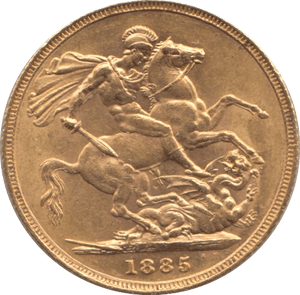 1885 GOLD SOVEREIGN ( EF ) SYDNEY MINT - SOVEREIGN - Cambridgeshire Coins