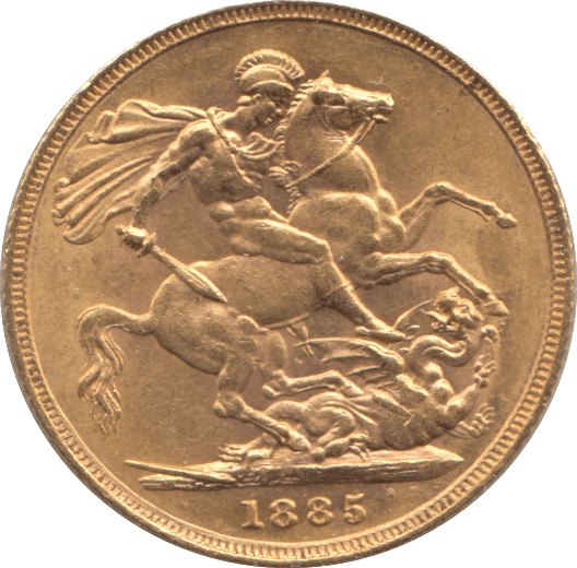 1885 GOLD SOVEREIGN ( EF ) SYDNEY MINT - SOVEREIGN - Cambridgeshire Coins