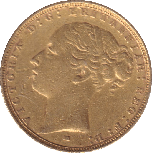 1885 GOLD SOVEREIGN ( GVF ) MELBOURN MINT - SOVEREIGN - Cambridgeshire Coins