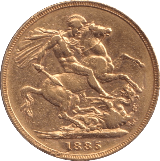 1885 GOLD SOVEREIGN ( GVF ) MELBOURNE MINT - SOVEREIGN - Cambridgeshire Coins