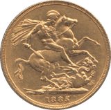 1885 GOLD SOVEREIGN ( GVF ) SYDNEY MINT - SOVEREIGN - Cambridgeshire Coins
