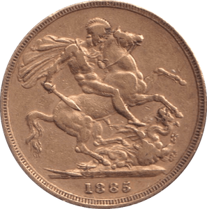 1885 GOLD SOVEREIGN ( VF ) MELBOURNE MINT - SOVEREIGN - Cambridgeshire Coins