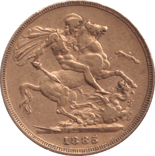 1885 GOLD SOVEREIGN ( VF ) MELBOURNE MINT - SOVEREIGN - Cambridgeshire Coins