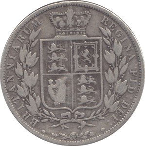 1885 HALF CROWN ( FINE ) - HALFCROWN - Cambridgeshire Coins