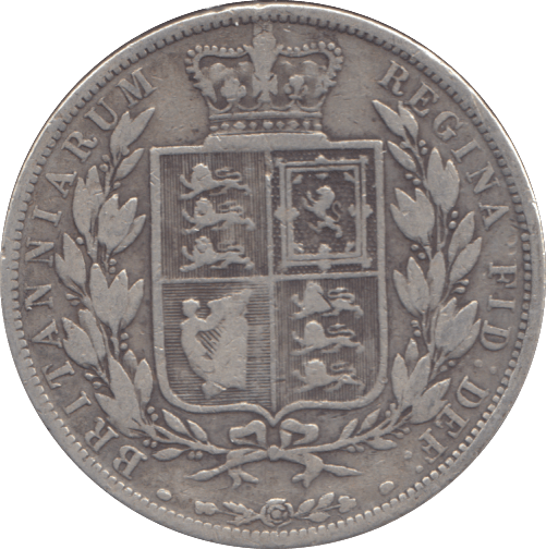 1885 HALF CROWN ( FINE ) - HALFCROWN - Cambridgeshire Coins