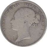 1885 HALF CROWN ( FINE ) - HALFCROWN - Cambridgeshire Coins