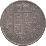1885 HALFCROWN ( AUNC ) - Halfcrown - Cambridgeshire Coins