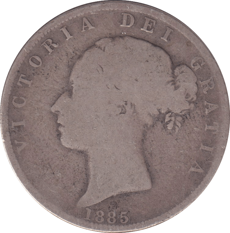 1885 HALFCROWN ( FAIR ) - HALFCROWN - Cambridgeshire Coins