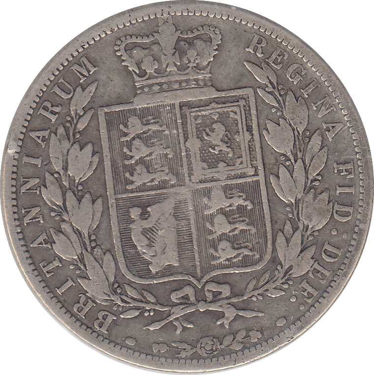 1885 HALFCROWN ( FINE ) - HALFCROWN - Cambridgeshire Coins