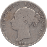 1885 HALFCROWN ( FINE ) - HALFCROWN - Cambridgeshire Coins