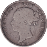 1885 HALFCROWN ( GF ) - HALFCROWN - Cambridgeshire Coins